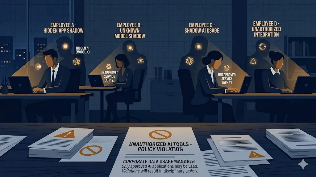 Shadow AI Compliance Risk – Unauthorized AI Tools Enterprise Legal Exposure